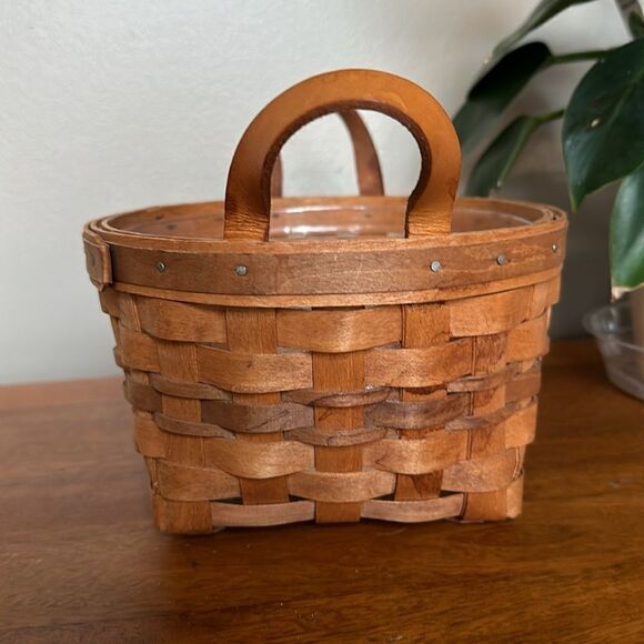 1992 Longaberger Pansy Basket! - Picture 4 of 8
